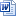 Word file icon